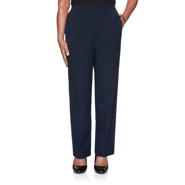 Alfred Dunner - Alfred Dunner Womens Plus-Size Proportioned Medium Pant ...