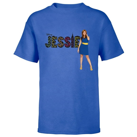 Disney Channel Jessie - Short Sleeve T-Shirt for Kids - Customized-Royal