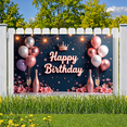 thumbnail image 6 of Festive Design Happy Birthday Banner Elegant Decoration for Birthday Celebration Event Party, 6 of 7