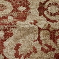 thumbnail image 4 of Addison Rugs Addison Wellington Rust/Ivory Distressed Traditional Area Rug (7'10 x 10'7) - 7'10" x 10'7", 4 of 5