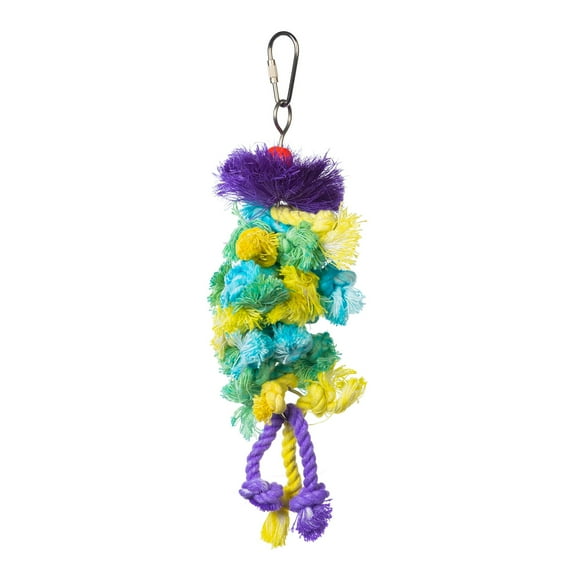 Prevue Pet Products Playfuls Preen & Pacify Braided Bunch Bird Toy 62669