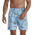 thumbnail image 2 of Utoimkio Clearance Mens Casual Loose Drawstring Swim Trunks Quick Dry Board Shorts Breathable Surf Beach Swim Shorts Swimwear Bathing Suits for Men, 2 of 7