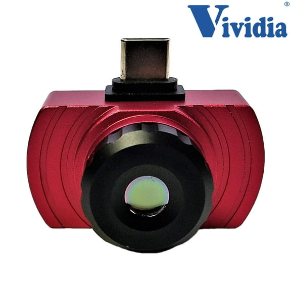 Vividia C1-160 USB Android Body Temperature Fever Detection Thermal Imaging Camera with Thermal Resolution 160x120 and Alarm for Android Devices