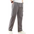 thumbnail image 1 of Jogger Cargo Para Hombre Pantalón Casual Cómodo, 1 of 8