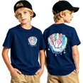 thumbnail image 2 of JCCXIN Toddler Baby Boys Tshirts Baseball Ice-Cream Graphic Crew Neck Outdoor Active Tops Stretch Short Sleeve Summer School Adorable Casual Daily Clothes,Navy,8-9 Years, 2 of 3