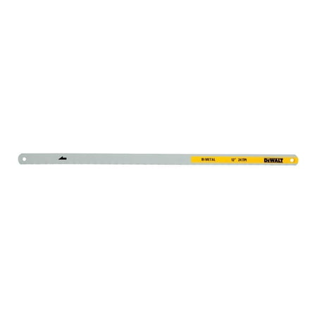 UPC: 0076174205527 | DeWalt 12 in. Bi-Metal Hacksaw Blades 24 TPI 2 pk