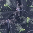 thumbnail image 2 of Coolnut Dragonfly Pattern 60" Round Tablecloth with Zipper Umbrella Hole, Washable Spillproof Table Cloth Decorative for Picnic,Camping,Indoor and Outdoor, 2 of 7