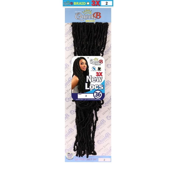 QueenB 3X New Locs Value Pack 36" - #2