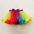 thumbnail image 5 of Big Girls 4 Months New Born Girl Outfits Checke Outfits Girls Hoodies Sweats Bodysuit Short Sleeve Kids Tutu Party Dance Ballet Toddler Rainbow Baby Skirt Multi-color 10 Years, 5 of 7