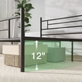 thumbnail image 6 of Novilla Full Size Bed Frame with Headboard and Footboard, 14 Inch Metal Platform Bed Frame, Under Bed Storage, Strong Metal Slats Support, Mattress Foundation No Box Spring Needed, 6 of 7