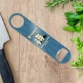 thumbnail image 2 of Hangovers Nothing a Few Cocktails Can't Fix Funny Humor Retro Stainless Steel Vinyl Covered Flat Bartender Speed Bar Bottle Opener, 2 of 4