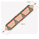 thumbnail image 4 of Mantel navideño rectangular Poliéster 35 * 180 m Patrones de árboles de Navidad para decoración de mesa navideña, Mantel navideño impreso Mantel absorbente Decoración de año nuevo (G) ER, 4 of 4