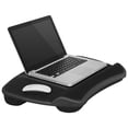 thumbnail image 2 of Laptop Lap Desk - Black (Fits up to 15.6" laptop), 2 of 6