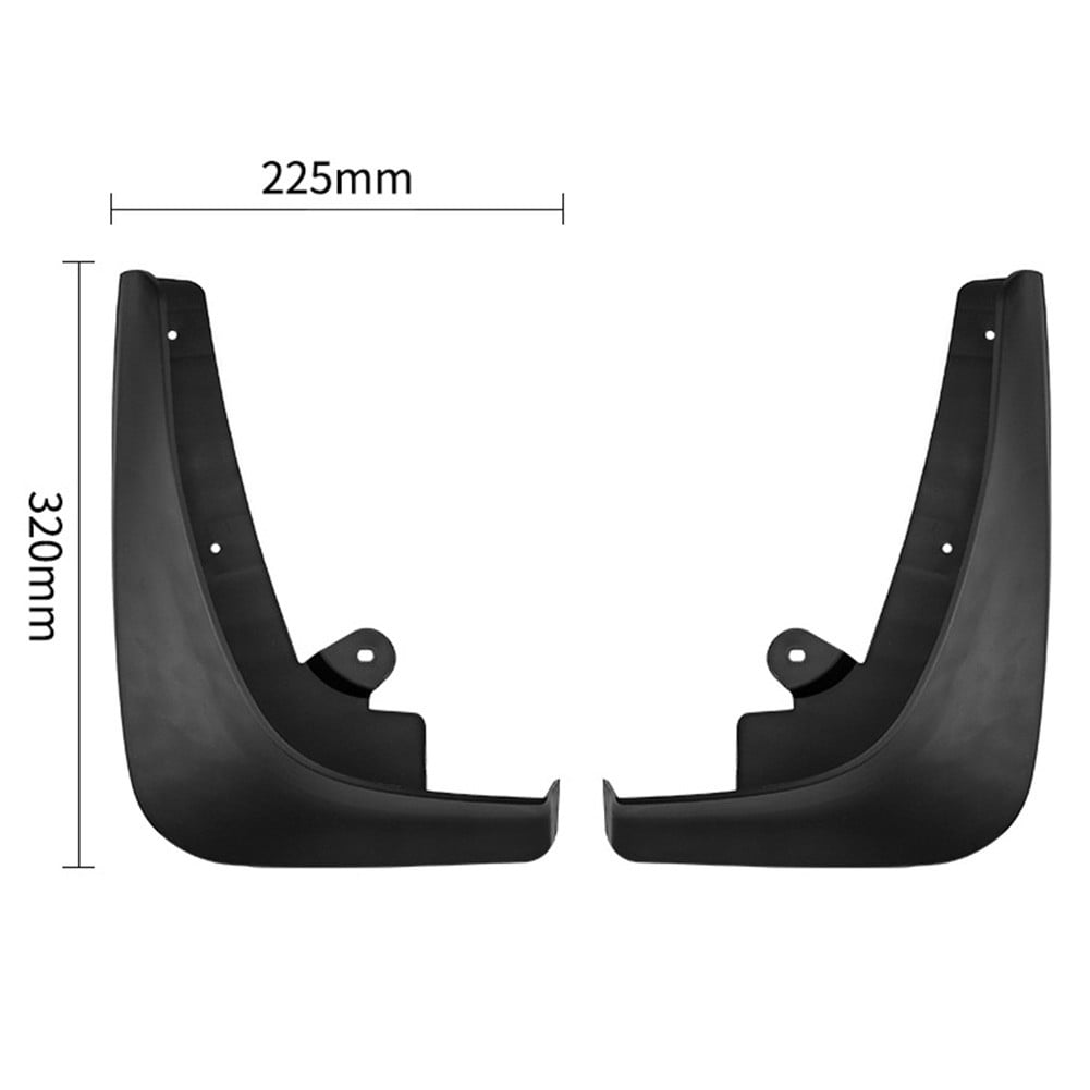 4PCS Mud Flaps For Tesla MODEL X 2016-2022 Splash Guards Mudguards Front Rear