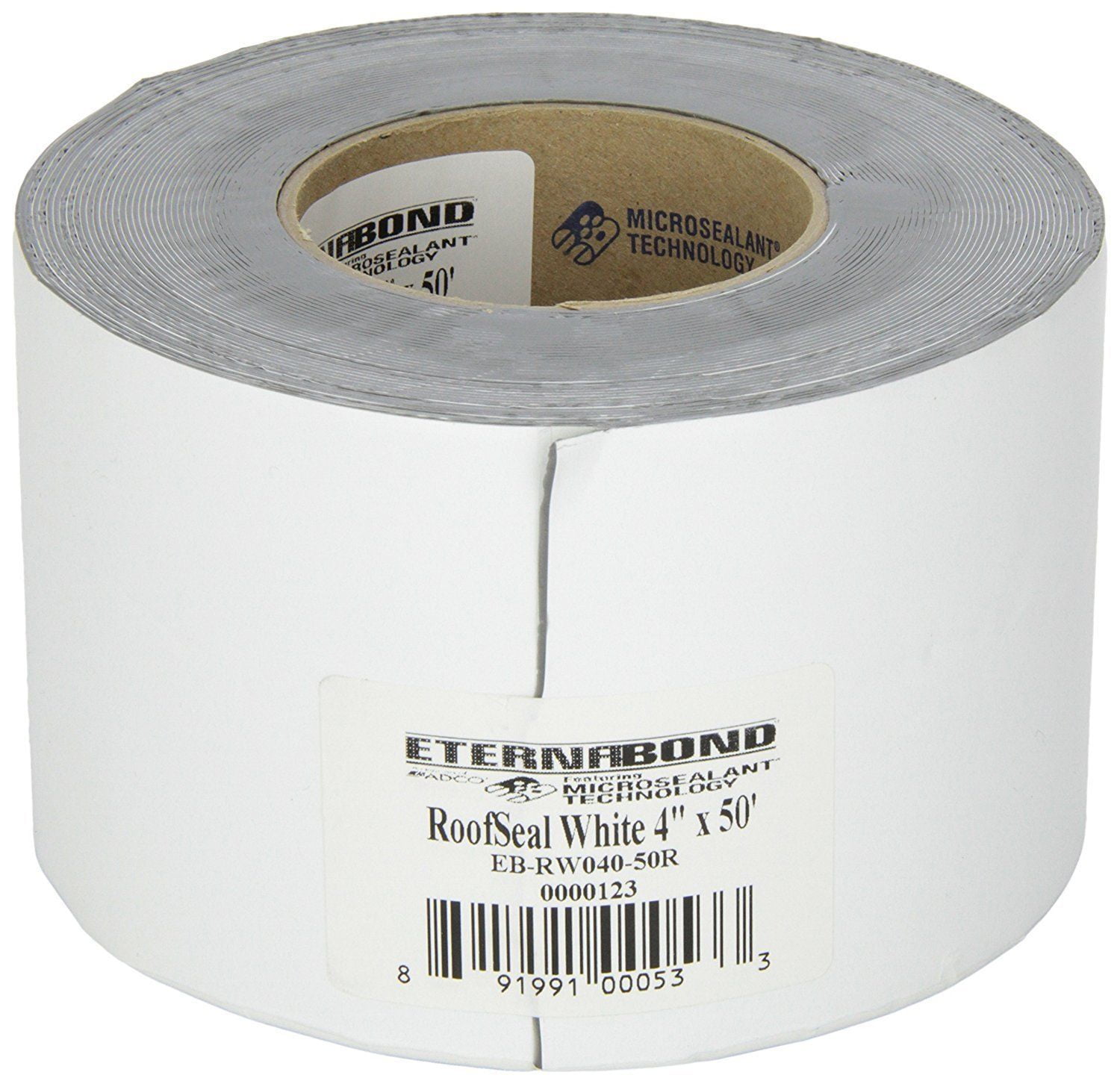 Details about   6" x 5 ft Eternabond Roof Leak Repair Tape Patch Seal White 5 Feet 5 Foot 