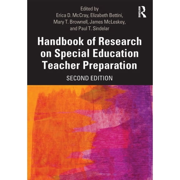 Handbook of Research on Special Education Teacher Preparation, (Paperback)