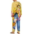 thumbnail image 3 of Winnie The Pooh Women Men Pajamas Zipper Onesie Jumpsuit Hooded One Piece Sleepwear, 3 of 8