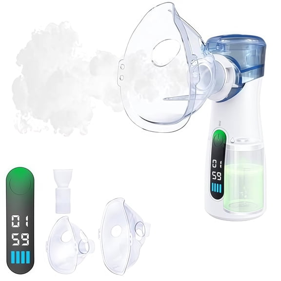 Portable Personal Humidifier | Quiet Ultrasonic Mist, USB-C Rechargeable, for Office, Bedroom, Car & Travel