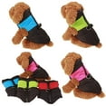thumbnail image 3 of Warm Pet Dog Puppy Waterproof Clothes Zipper Jacket Winter Vest Wadded Coat, 3 of 8