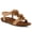 BEIGE, variant on Spring Step Nectarine Sandals for Womens - Ladies Sandals with Chic Flower Grabbing t-Straps - Casuals Womens Sandals with Stretch Back Strap
