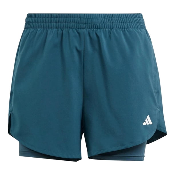 Short adidas Mujer 2in1 Sho Azul Entrenamiento Aeroready azul M