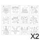 thumbnail image 1 of 2x12x Plantilla De Plantillas Navideñas, Artesanía De Para Pintar Navidad Navideña, 1 of 8