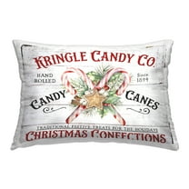 Stupell Industries Fresh Christmas Confections Decorative Printed Throw Pillow, 14 x 20