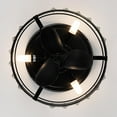 thumbnail image 5 of Parrot Uncle Ceiling Fans with Lights Flush Mount Small Low Profile Ceiling Fan with Remote Control Bladeless Ceiling Fan for Bedroom, 13 Inch, 5 of 9