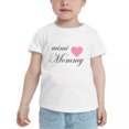 thumbnail image 2 of Mini Mommy Funny Toddler T-Shirts for Boys Girls (White, 3T), 2 of 5