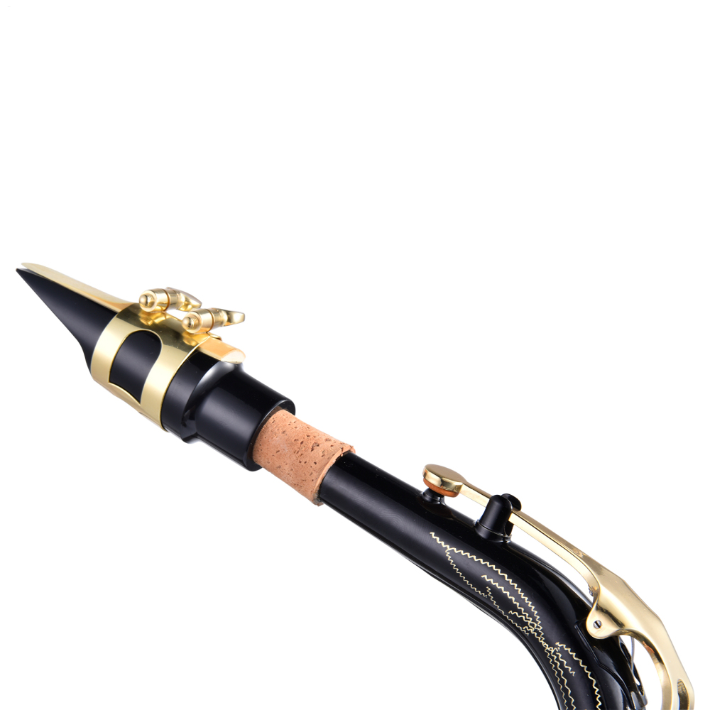 Saxophone Alto | E Flat Sax Full Kit | Professional Sound Brass Instruments, Includes Case, Leather Pads, Adjustable Strap for Beginners, Music Lover