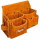 thumbnail image 1 of Bolsa trasera Bolsa trasera de carpintero Cinturones de herramientas de cuero con soporte para martillo, 1 of 1