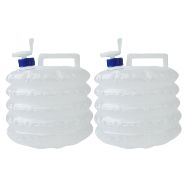 Miangastore Seau d'Eau Pliable Multiusage Seaux de Rangement en PE Couleurs Assorties Lot de 2 3 L