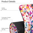 thumbnail image 4 of Yayeee Faucet Mat for Kitchen Sink 30" Diatomite Long Splash Guard Pad, Purple Colorful Circles, 4 of 7