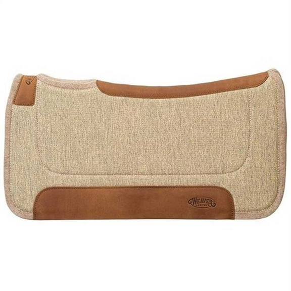 Weaver Leather Contoured Jute Wool BlendFelt Saddle Pad