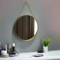 thumbnail image 6 of yotijay Decorative Hanging Wall Mirror Small Vintage Mirror for Wall Gold Frame 25cm, 6 of 9