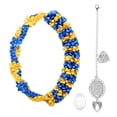 thumbnail image 5 of Kicpot Graduation Leis Class of 2026 Grad Ribbon Leis Double Braided Necklace Hawaiian Flower Garland with Metal Graduation Cap Hanging Keepsake Ornament for Him Her Graduation Party Decorations, 5 of 11