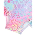 thumbnail image 6 of Girls One Piece Swimsuits Mermaid Swimsuit for Girls Long Sleeve Swimsuit 3T Swimsuit Girls 4T Bathing Suits for Girls, 6 of 7