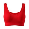 thumbnail image 2 of Bras Clearance $5,Ladies Bras,Womens Sports Bra without Steel Ring U-Shaped Beauty Back with Breast Pad Everyday Underwear, 2 of 7