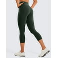 thumbnail image 2 of CRZ YOGA Womens Butterluxe Workout Capri Leggings with Pockets 21 Inches, 2 of 3