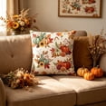 thumbnail image 4 of Fall Thanksgiving Pumpkin Pillow Covers Polyester Sofa Cushion Covers Fall Decor 18x18 by OVFUIZ, 4 of 6