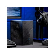 Skytech Mini PC X1 Gaming PC Desktop AMD Ryzen 5 5600G 3.9 GHz, AMD Radeon Graphics, 1TB NVME SSD, 16GB DDR4 RAM 3200, AC Adaptor, 11AC Wi-Fi, Windows 11 Home 64-bit