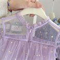 thumbnail image 5 of JIAYUE Dresses For Girls Carnival Sequins Short Sleeve Lapel Zipper Ball Gown For Toddler Fashionable Lovely Dresses, 5 of 7