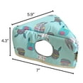 thumbnail image 4 of Small Reptile Gecko Hide Hut Cave Accessories Hamster Bed Hideout Bedding ( Green ), 4 of 10