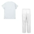 thumbnail image 2 of Women's Scrubs Set Scrub Top and Pants Scrubs Set, 2 of 3