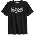 thumbnail image 1 of Volcom Boys Bolty Script Graphic T-Shirt, Negro, M (10-12) Volcom Camiseta gráfica, 1 of 1