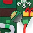 thumbnail image 2 of Felt Christmas Tree, DIY Christmas Tree with 25pcs Ornaments, Christmas Decorations Door Wall Hanging Ornaments for Kids Xmas Gifts Party Supplies, 2 of 5