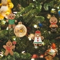 thumbnail image 2 of Ayieyill 14pcs Gingerbread Christmas Ornaments Gingerbread Christmas Tree Decorations Holiday Decor (Sports), 2 of 9