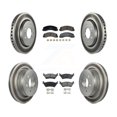 thumbnail image 1 of Transit Auto Front Rear Coated Disc Brake Rotors and Ceramic Pads Kit for Car 2018-2020 Ford F-150 with Manual Parking KGT-103240, 1 of 11