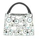 thumbnail image 1 of Fotbe Bicycle Bolsa Térmica Portátil con Estampado, Bolsa de Entrega de Alimentos Aislada, Bolsa Reutilizable de Gran Capacidad para Comidas y Supermercado, 1 of 6