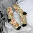 thumbnail image 5 of Bingfone Compression Socks for Women and Men Long Socks for Running Athletic Cycling Nurse- Colorful Paisley, 5 of 6